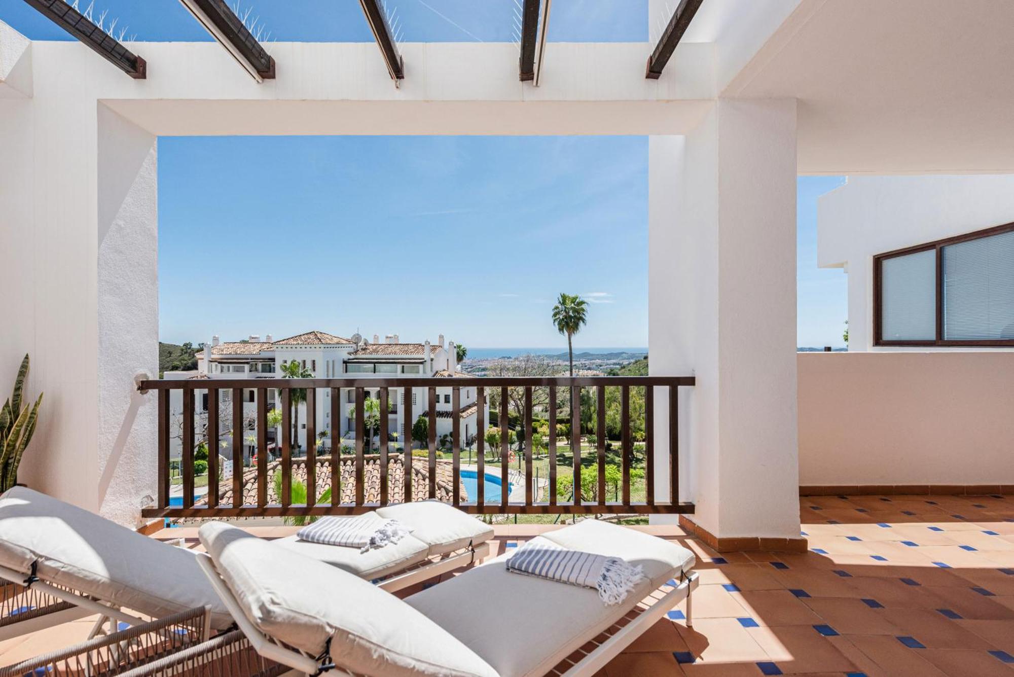 Incredible Apartment With Sea Views And Balcony Mijas Kültér fotó